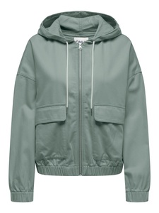 ONLY, ONLY Parka "ONLKENZIE-SOFT LIFE L/S JACKET CC PNT" mit Kapuze elastische Bündchen