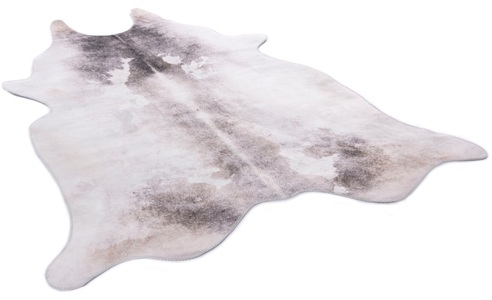 GINO FALCONE, Teppich, »Emilia«, Gino Falcone, rechteckig, Höhe 3 mm, gedruckt, Gino Falcone Fellteppich »Emilia«, fellförmig, 3 mm Höhe, Kunstfell, bedruckt, Kuhfell-Optik, ideal im Wohnzimmer & Schlafzimmer