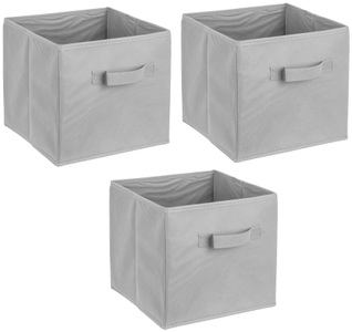 ADOB, ADOB Set: Aufbewahrungsbox »Faltboxen«, 3er Set, ADOB Aufbewahrungsbox »Faltboxen«, (Set, 3 St.), Inklusive Haltegriff