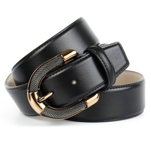 ANTHONI CROWN, Anthoni Crown Femininer Ledergürtel mit aufwendiger Schmuck-Schliesse, 