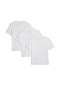 Marc OPolo T-Shirt Packung, 3 Dreierpack, regular fit aus reiner Bio-Baumwolle
