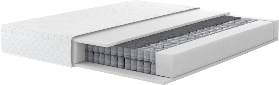 Malie, Boxspringmatratze »Meike«, Malie, 25 cm hoch, Malie Boxspringmatratze »Meike 7 Zonen Matratze 90x200 cm, 140x200 cm & weitere Grössen«, 25 cm hoch, 806 Federn, (1 St.), MATRATZE: H2, H3