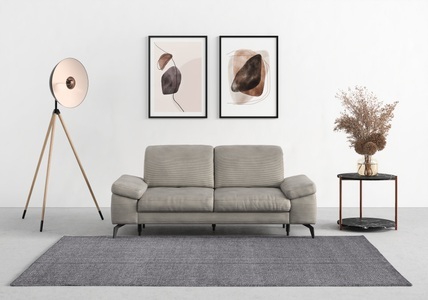 SIT&MORE, sit&more 2,5-Sitzer »Cabana«, Breite 211 cm, mit oder ohne Sitztiefen-, und Kopfteilfunktion, sit&more 2,5-Sitzer »Cabana« Breite 211 cm, mit oder ohne Sitztiefen-, und Kopfteilfunktion
