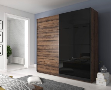 home24, home24 Schwebetürenschrank Scotter, 