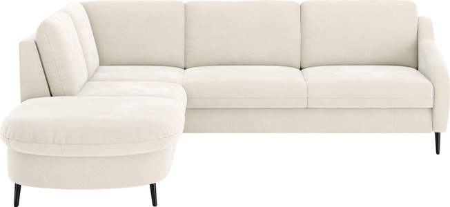 sit&more Ecksofa »Soul L-Form«, wahlweise mit Bettfunktion und Bettkasten oder Schubkasten
