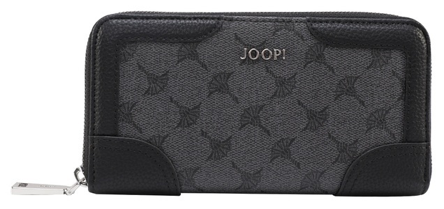 JOOP!, Joop! Geldbörse »mazzolino melete purse lh11z«, mit silberfarbenen Details, 