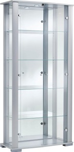 fif möbel, fif möbel Vitrine »STELLA«, Höhe 178 cm, fif möbel Vitrine »STELLA«, Standvitrine/Glasvitrine 2x Glastür,perfekt für Sammler,Sammlervitrine