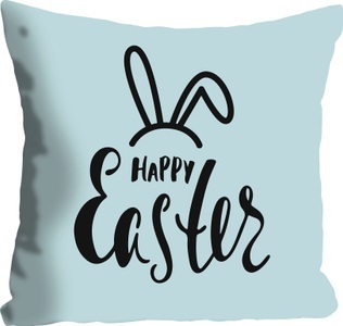 queence Dekokissen »Happy Easter mint«, (1 St.), mit einem österlichen Schriftzug