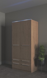 priess, priess Drehtürenschrank »Barcelona«, priess Drehtürenschrank »Barcelona«, in vielen Farben und Ausführungen