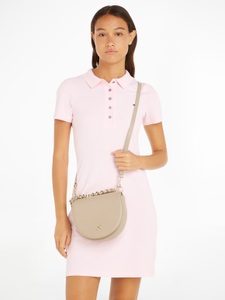 Tommy Hilfiger, Tommy Hilfiger Umhängetasche »TH CHIC SADDLE BAG«, mit modischen Kettendetails, 