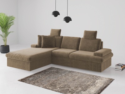 sit&more Ecksofa »Moreno«, mit Armteilverstellung,wahlweise mit Bettfunktion