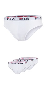 Fila Slip, (3er Pack), mit elastischem Logobund