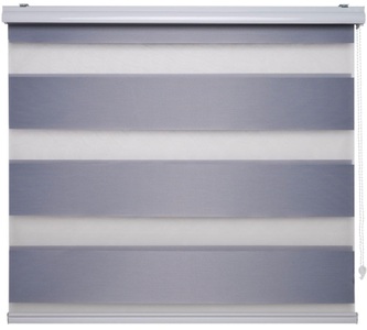 LIEDECO, Doppelrollo »DUO-Rollo mit 20 cm Streifen«, Liedeco, Lichtschutz, mit Bohren, Liedeco Doppelrollo »DUO-Rollo mit 20 cm Streifen«, Lichtschutz, mit Bohren, im Fixmass