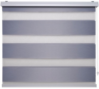 LIEDECO, Doppelrollo »DUO-Rollo mit 20 cm Streifen«, Liedeco, Lichtschutz, mit Bohren, Liedeco Doppelrollo »DUO-Rollo mit 20 cm Streifen«, Lichtschutz, mit Bohren, im Fixmass
