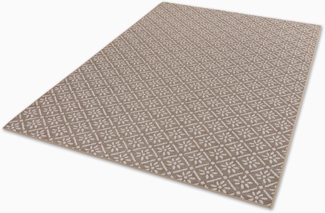 Schöner Wohnen Kollektion, SCHÖNER WOHNEN-Kollektion Teppich »Parkland 6351 221«, rechteckig, 5 mm Höhe, In- und Outdoor geeignet, eleganter Flachflorteppich, SCHÖNER WOHNEN-Kollektion Teppich »Parkland 6351 221«, rechteckig, 5 mm Höhe, In- und Outdoor geeignet, eleganter Flachflorteppich