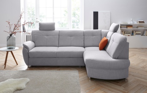 SIT&MORE, sit&more Ecksofa, sit&more Ecksofa »Sonoma L-Form« wahlweise mit Bettfunktion und Bettkasten
