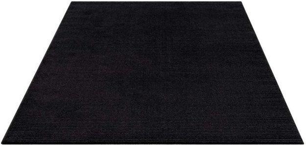 Carpet City, Carpet City Teppich »Fancy«, rechteckig, 12 mm Höhe, Kurzflor, Einfarbig, 3D-Optik, Wohnzimmer, Carpet City Teppich »Friseé-Teppich FANCY900«, rechteckig, 12 mm Höhe, Kurzflor, Einfarbig, 3D-Optik, Streifen Look