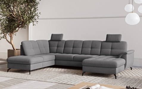 sit&more Wohnlandschaft »Zora U-Form«, wahlweise mit Bettfunktion und Bettkasten