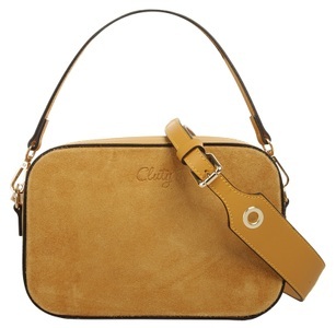 CLUTY, Cluty Umhängetasche, Cluty Umhängetasche, echt Leder, Made in Italy