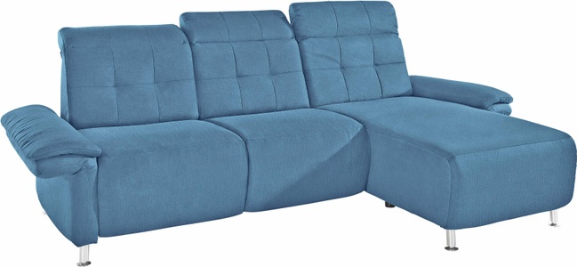 PLACES OF STYLE, Places of Style Ecksofa »Manhattan«, 2 Sitze mit elektrischer Relaxfunktion, verstellbare Armlehnen, Home affaire Ecksofa »Manhattan L-Form« 2 Sitze mit elektrischer Relaxfunktion, verstellbare Armlehnen
