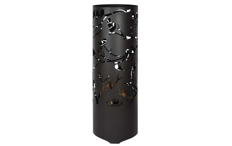 Diverse Hardware, Esschert Design Feuerrohr Birds on Twig Kohlenstoffstahl Schwarz FF409, esschert design Feuerstelle »Vögel au«