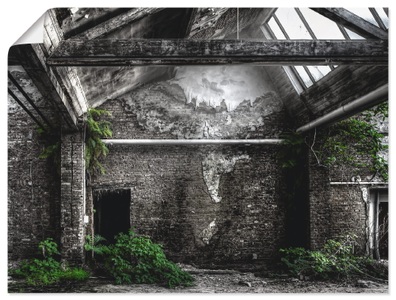 Artland, Artland Wandbild »Lost Place - alte Fabrik«, Artland Wandbild »Lost Place - alte Fabrik«, Architektonische Elemente, (1 St.), als Alubild, Outdoorbild, Poster in verschied. Grössen