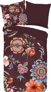 Good Morning, good morning Wendebettwäsche »Madelief«, (3 tlg.), mit Blumen, good morning Wendebettwäsche »Madelief«, 100% Baumwolle, 135x200, 2 Teilig, Reissverschluss, Wendeoptik, Blumen