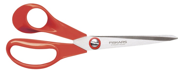 Fiskars, Fiskars-Classic Universalschere, Linkshänder, Rot, Fiskars Universalschere »Classic Universalschere links 21cm«, (1 tlg.)