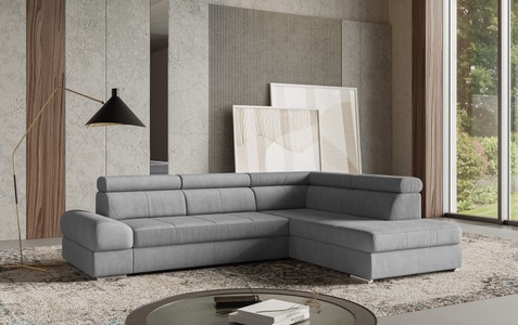 sit&more Ecksofa »Broadway L-Form«, mit verstellbaren Kopfteilen, wahlweise mit Bettfunktion