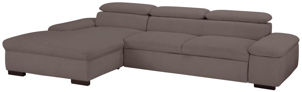 Home affaire Ecksofa »Alberto«, inklusive Kopfteilverstellung, mit Recamierenabschluss