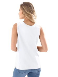 Classic Basics Top mit Seitenschlitzen