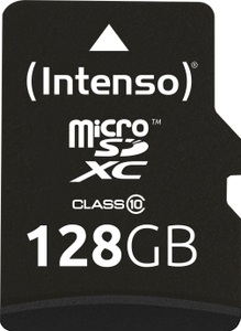 Intenso, Intenso microSDXC-Karte 128 GB Class 10 inkl. SD-Adapter, Intenso microSDXC-Karte 128 GB Class 10 inkl. SD-Adapter