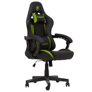 SNAKEBYTE, SNAKEBYTE EVO - Gaming Stuhl (Schwarz/Grün), 