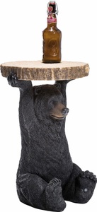 KARE, KARE Design Beistelltisch Animal Bear, Beistelltisch Animal Bear Ø33cm