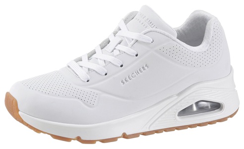 Skechers, Skechers Sneaker »Street Uno - Stand on Air«, SKECHERS Damen Freizeitschuhe Uno-Stand On Air weiss | 36