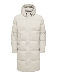ONLY & SONS Steppjacke »ONSSEUL LONG PUFFER OTW«, mit Kapuze