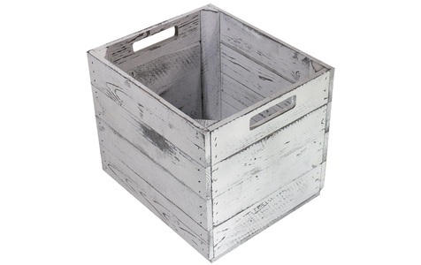 HOLZ ZOLLHAUS, HOLZ ZOLLHAUS Holzkiste VINTAGE SHABBY, Holz Zollhaus Aufbewahrungsbox »Holz Zollhaus Aufbewahrungskiste«