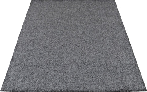 MY HOME, my home Teppich »Kurzflor-Frisee-Teppich MALAGA 4700 uni«, rechteckig, Wohnzimmer, Schlafzimmer, flacher robuster Teppich einfarbig gekettelt, my home Teppich »Kurzflor-Frisee MALAGA 4700 uni meliert«, rechteckig, 10 mm Höhe, Wohnzimmer, Schlafzimmer, flacher robuster Teppich, Läufer und Rund
