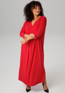 Aniston PLUS Maxikleid mit raffinieren Seitenschlitzen