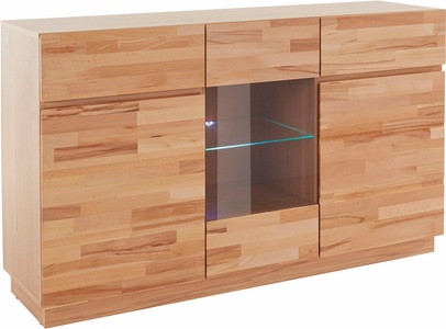 PREMIUM COLLECTION BY HOME AFFAIRE, Premium collection by Home affaire Sideboard, Breite 140 cm mit 2 Schubkästen, 