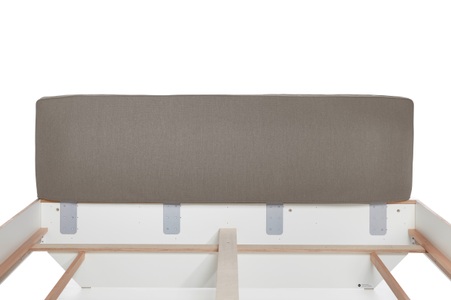 Müller SMALL LIVING, Müller SMALL LIVING Kopfteil »FLAI Polsterkopfteil«, Ergänzung für Einzelbett »FLAI«, ohne Kopfteil, Müller SMALL LIVING Kopfteil »FLAI Polsterkopfteil«, Ergänzung für Einzelbett »FLAI«, ohne Kopfteil