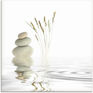 Artland Glasbild »Zen Friede«