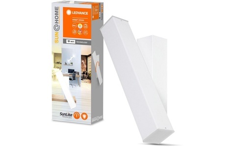 LEDVANCE, LEDVANCE SUNATHOME Wall & Ceiling 4058075575936 LED-Wandleuchte 12 W EEK: F (A - G) Warmweiß Weiß, Ledvance Sun@Home WIFI Orbis Kreuz Weiß | Abstimmbares Weiß