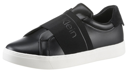 Calvin Klein, Calvin Klein Slip-On Sneaker »COLE W 11L1 *I«, mit elastischem Gummiband mit Logo, 