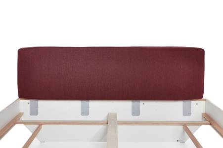 Müller SMALL LIVING, Müller SMALL LIVING Kopfteil »FLAI Polsterkopfteil«, Ergänzung für Einzelbett »FLAI«, ohne Kopfteil, Müller SMALL LIVING Kopfteil »FLAI Polsterkopfteil«, Ergänzung für Einzelbett »FLAI«, ohne Kopfteil