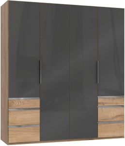 fresh to go, Fresh To Go Kleiderschrank »Level«, mit Glastüren, Wimex Kleiderschrank »Level by fresh to go«, mit vollflächigen Glastüren