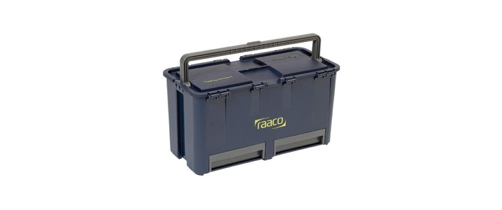 raaco, raaco Compact 27 136587 Universal Werkzeugkoffer unbestückt 1 Stück (B x H x T) 474 x 248 x 239 mm, raaco Werkzeugkoffer »Compact 27«