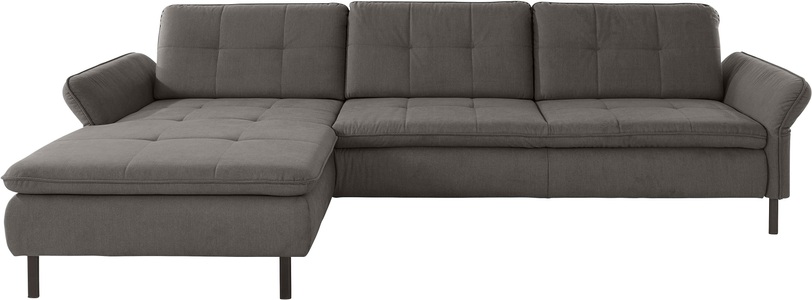 INOSIGN Ecksofa »Birkholm«, incl. Armlehnverstellung, auch in Easy Clean Bezug - mit Wasser zu reinigen
