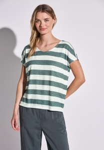 STREET ONE Shirttop, mit Streifenmuster