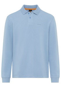 BOSS ORANGE Poloshirt »Petempestolong« mit Knopfleiste